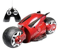 A very modern and sleek futuristic RC cyber cycle for kids