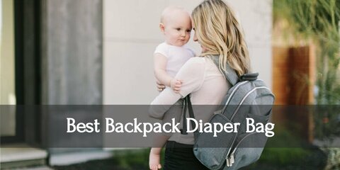 You only have to hands and babies need a lot of things throughout the day. Get a backpack diaper bag to free your hands whenever you’re on the go with your little one!