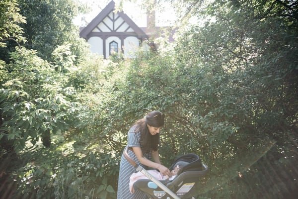 stroller garden