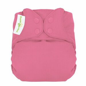 bumGenius Freetime All-in-One Snap Closure Cloth Diaper, Zinnia