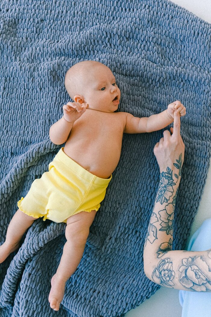 yellow diaper touch