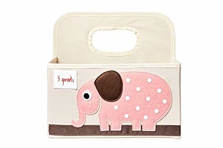 3 Sprouts Diaper Caddy - Elephant