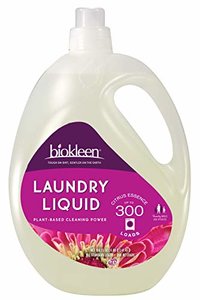 BioKleen Natural Laundry Detergent, Plant-Based, Non-Toxic, Safe for Kids