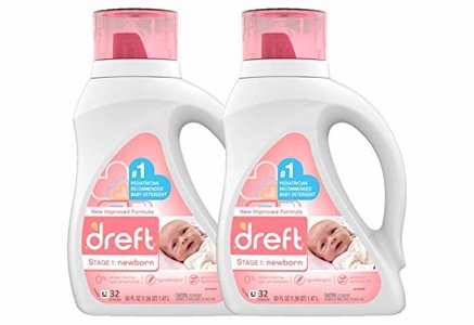 Dreft Stage 1: Newborn Hypoallergenic Liquid Baby Laundry Detergent