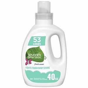 Seventh Generation Concentrated Baby Laundry Detergent, Fresh Scent