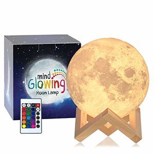 Mind-glowing 3D Moon Lamp