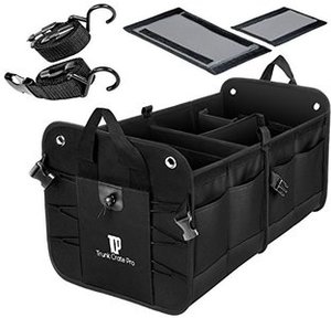 TrunkCratePro Collapsible Portable Multi-Compartment Trunk Organizer