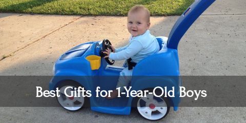 Choose the best gifts to get for your one year old boy!