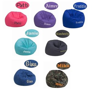 ComfyBumzShop Personalized Kids Bean Bag