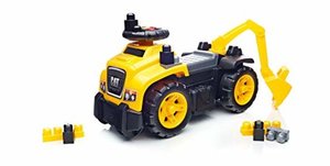 Mega Bloks Ride ON CAT with Excavator