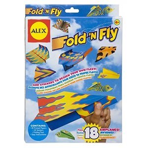 ALEX Toys Fold N Fly Paper Airplanes Kit