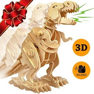 Wowood Trex Dinosaur 3D Wooden Puzzle