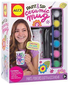 ALEX TOYS Craft Paint and Sip Ceramic Mug