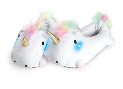 Smoko Light Up Unicorn Slippers