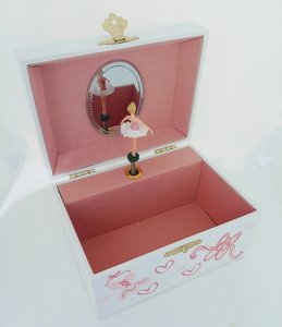 TheSpoiledSprout Personalized Musical Jewelry Box