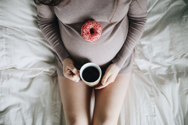 pregnant donut