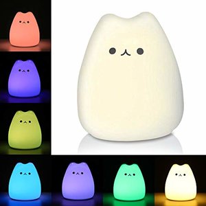 Litake LED Night Light, Mini Celebrity Cat