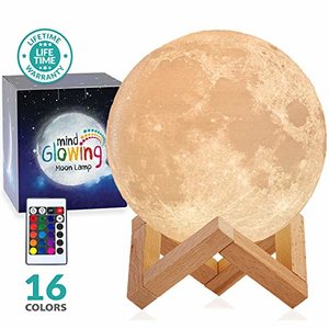 Mind-glowing 3D LED Moon Lamp