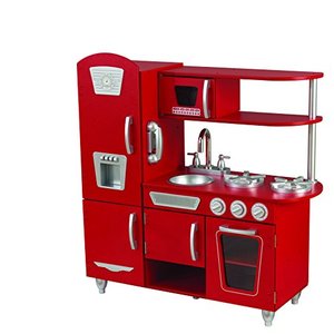 KidKraft Vintage Play Kitchen, Red