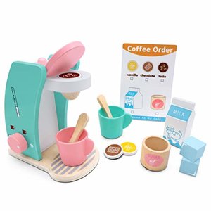 Tiny Land Brew & Serve Wooden Coffee Maker Set