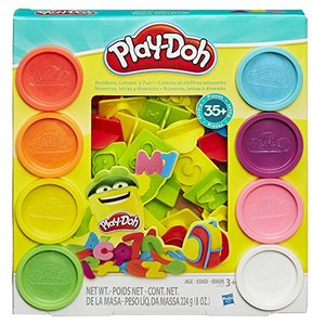 Play Doh Numbers, Letters, N Fun